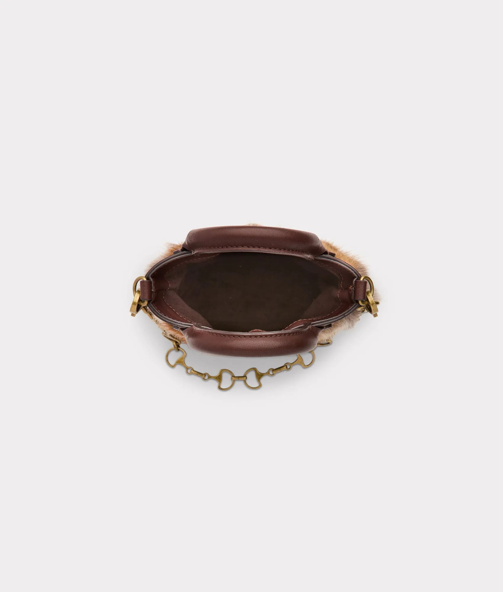 Mini Lola Fur Shopper :: Brown