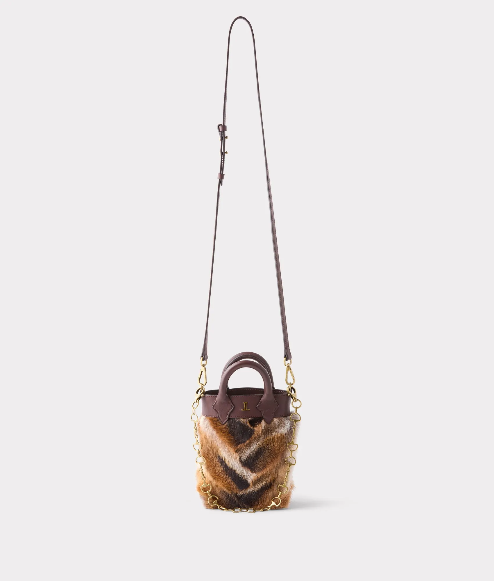 Mini Lola Fur Shopper :: Brown