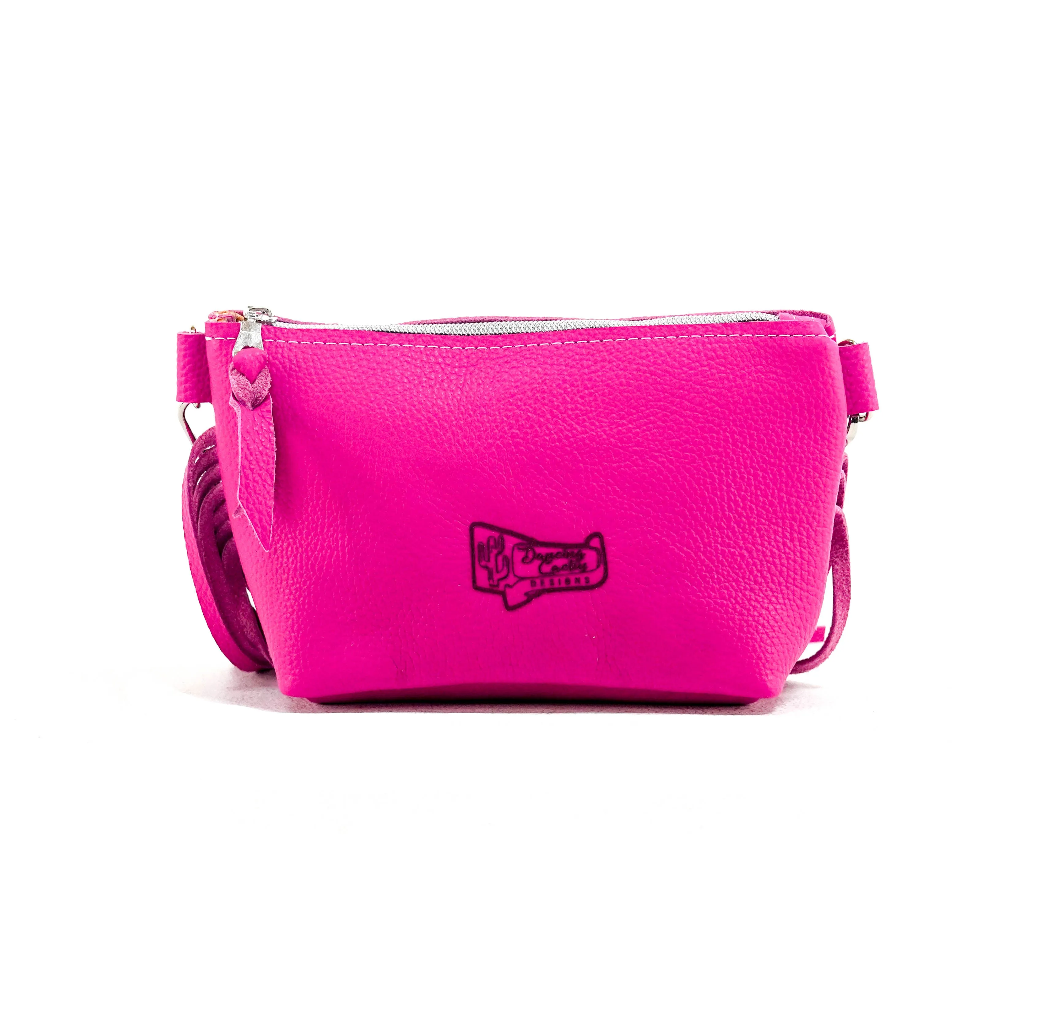 Miss Kitty - Black & White w/ Pink Leather