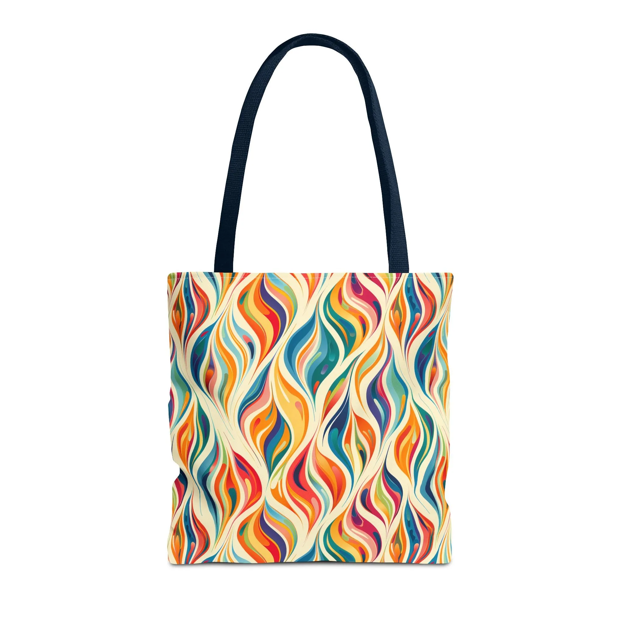 Modern Art Flames Tote Bag - Carry Our Modern Art Tote to Set Your Style Ablaze! Available in 3 sizes.