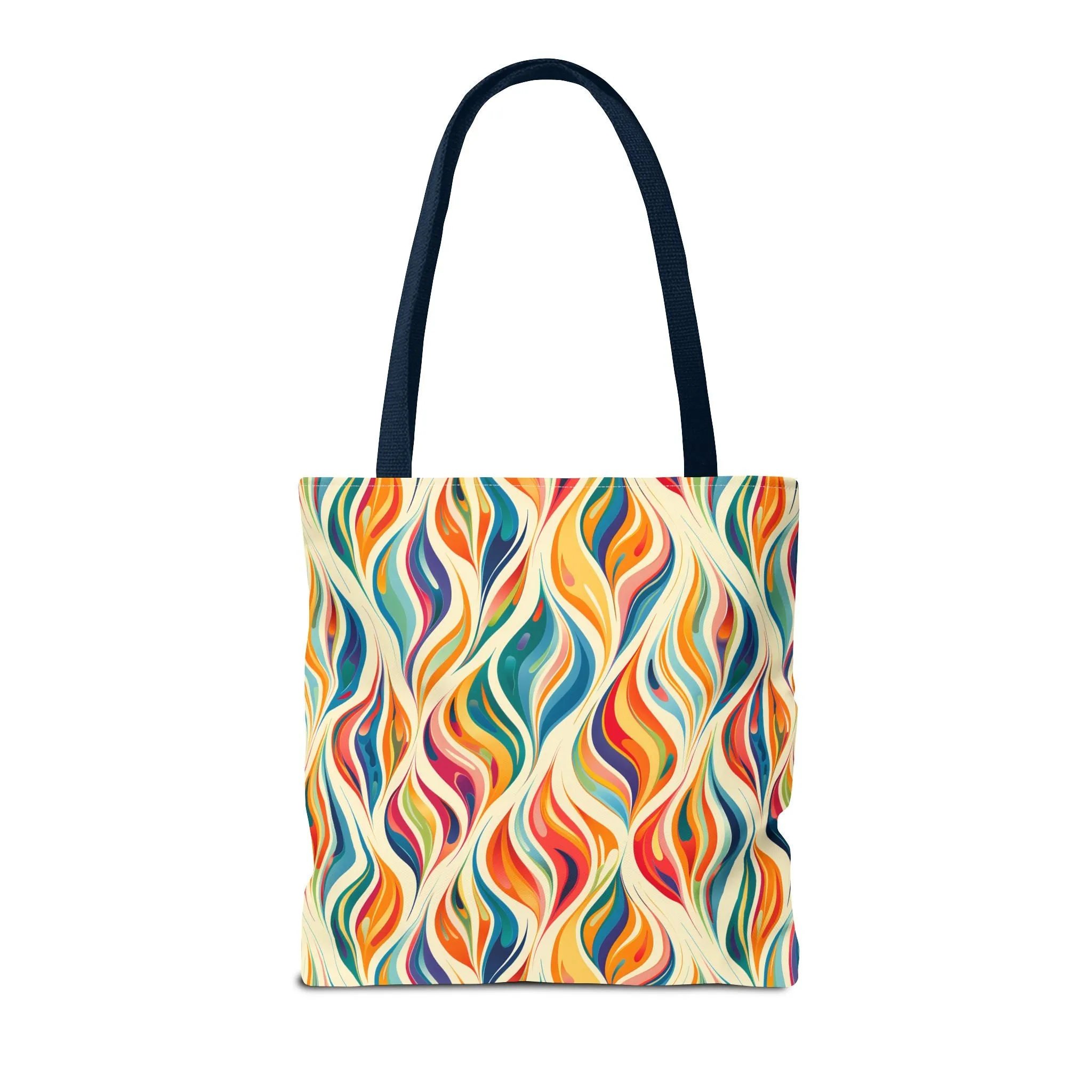 Modern Art Flames Tote Bag - Carry Our Modern Art Tote to Set Your Style Ablaze! Available in 3 sizes.