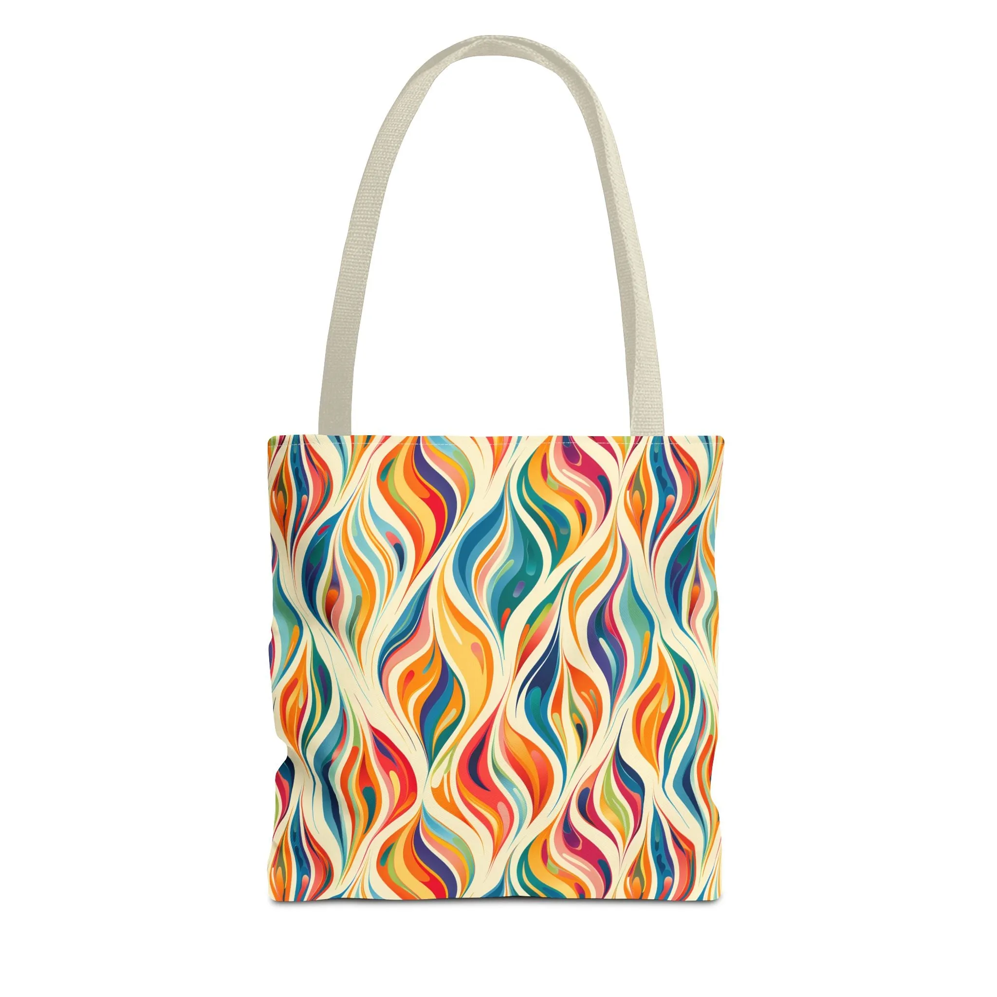 Modern Art Flames Tote Bag - Carry Our Modern Art Tote to Set Your Style Ablaze! Available in 3 sizes.
