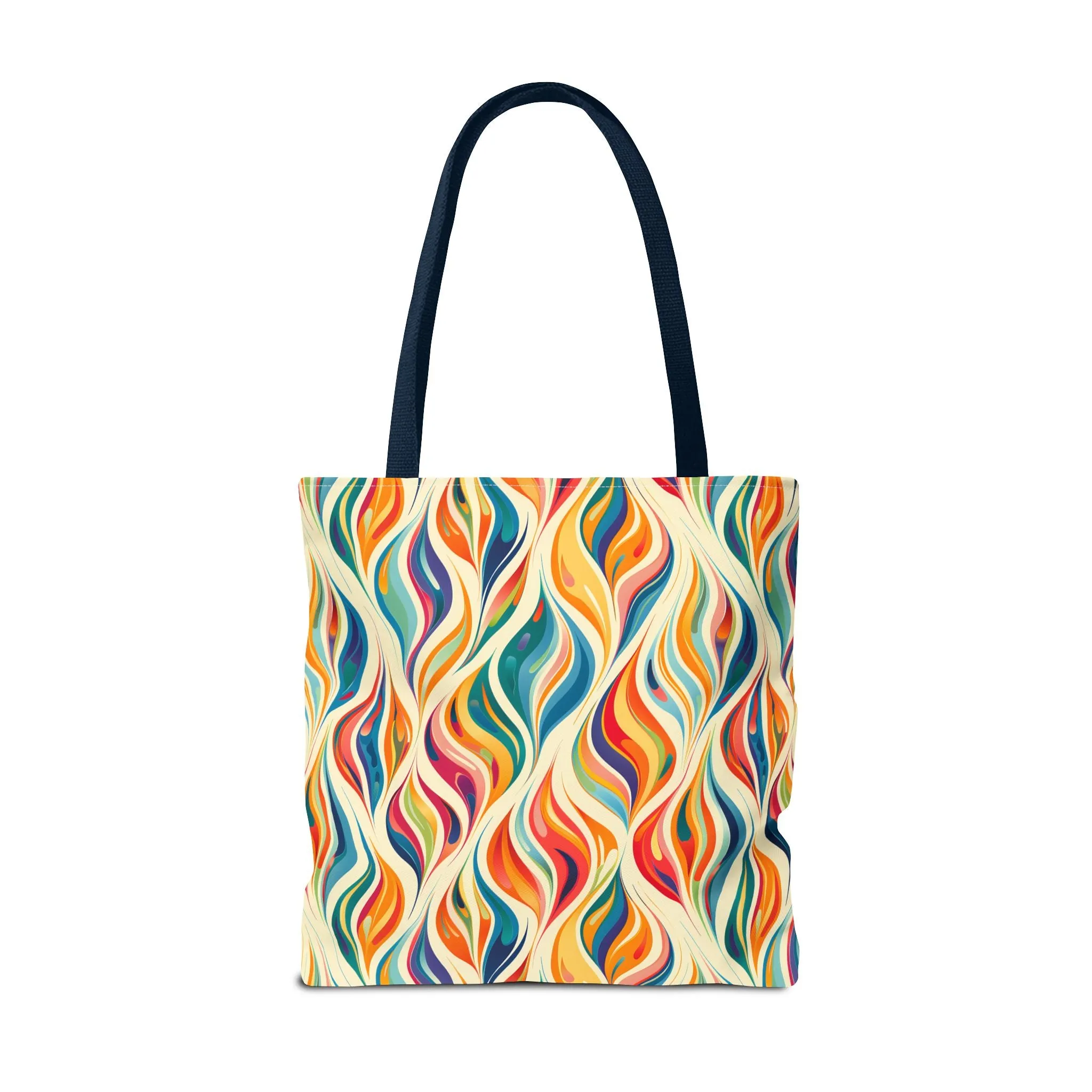 Modern Art Flames Tote Bag - Carry Our Modern Art Tote to Set Your Style Ablaze! Available in 3 sizes.
