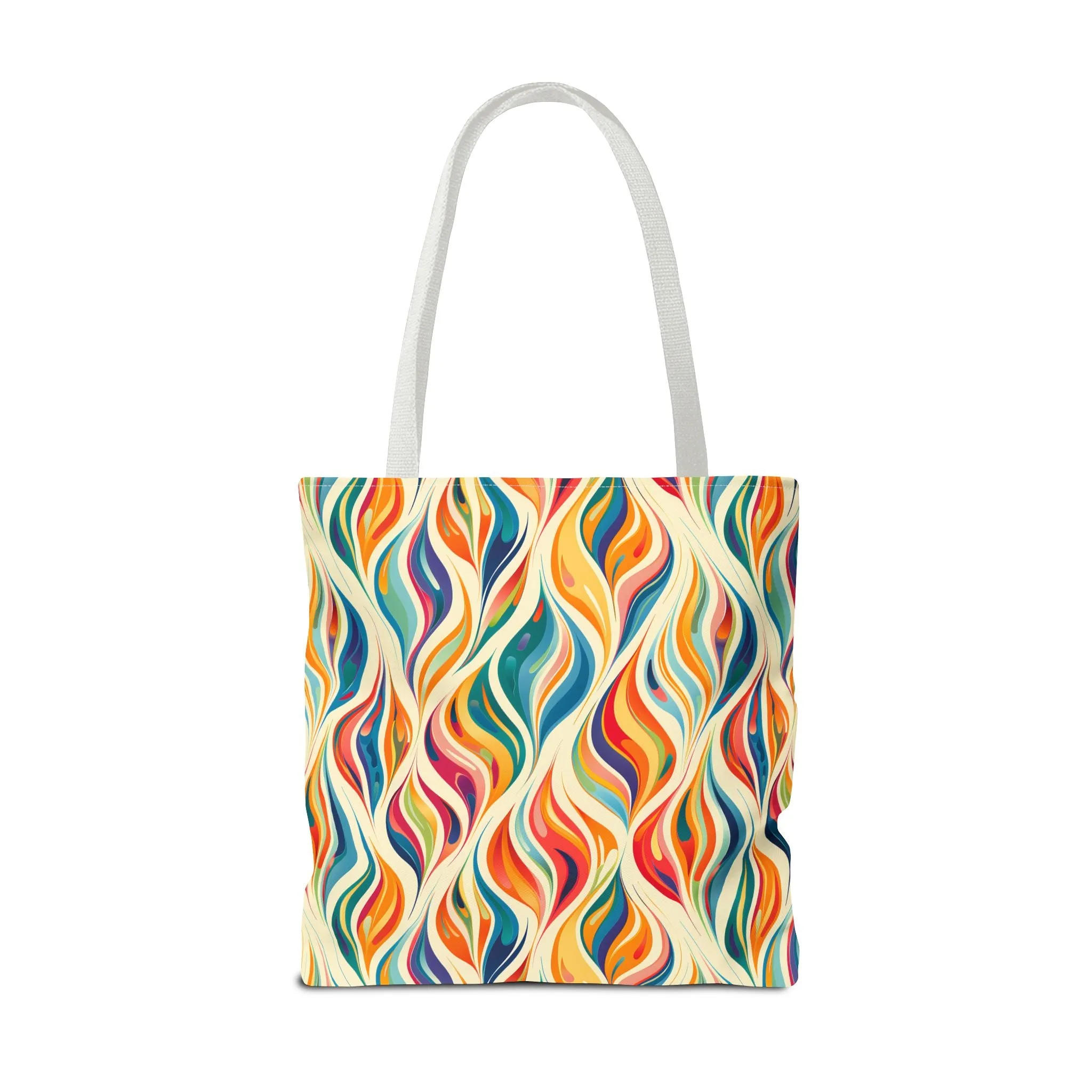 Modern Art Flames Tote Bag - Carry Our Modern Art Tote to Set Your Style Ablaze! Available in 3 sizes.