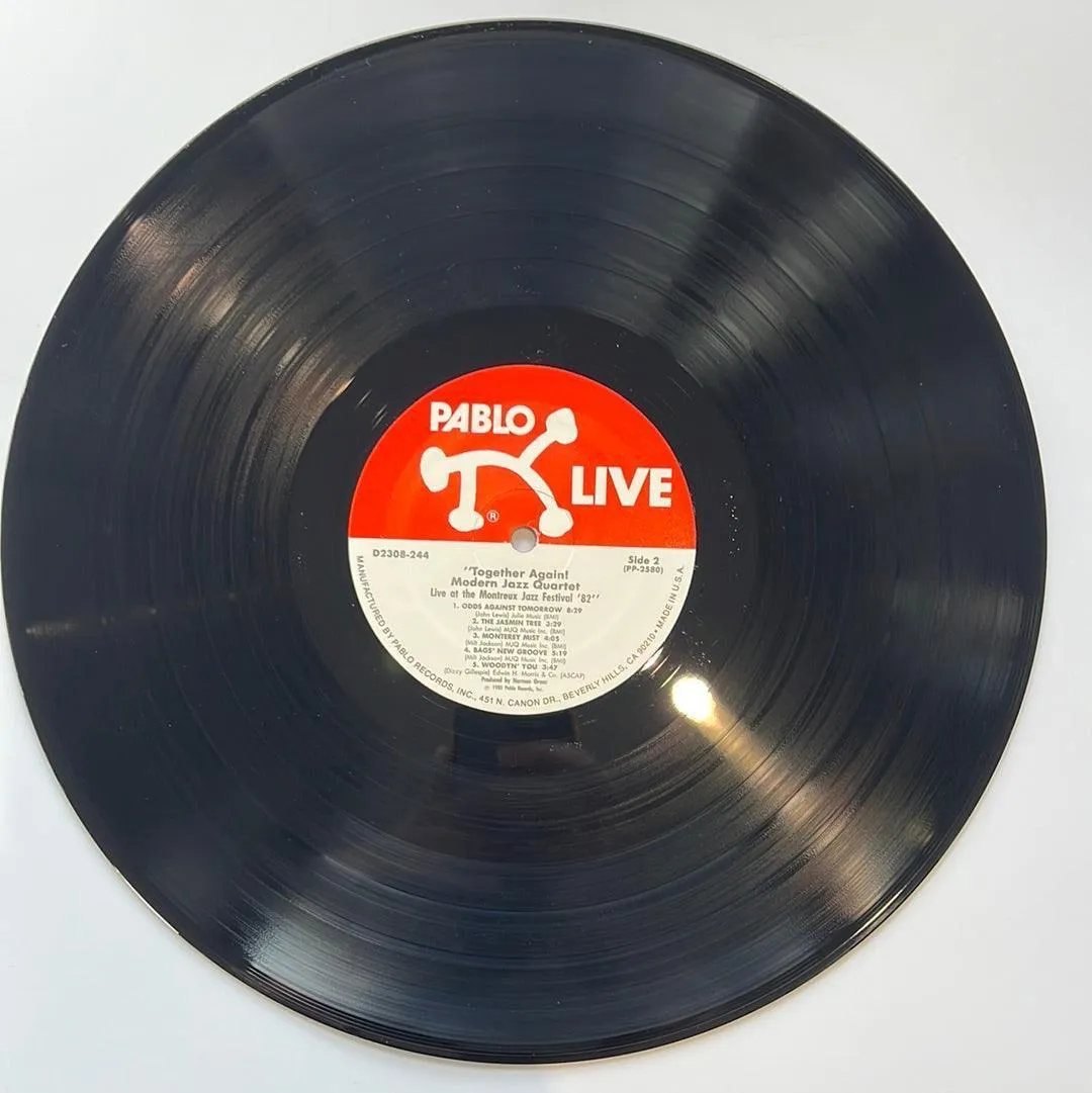 Modern Jazz Quartet: Together Again! Live At The Montreux Jazz Festival '82 [Preowned VINYL] M-/VG 