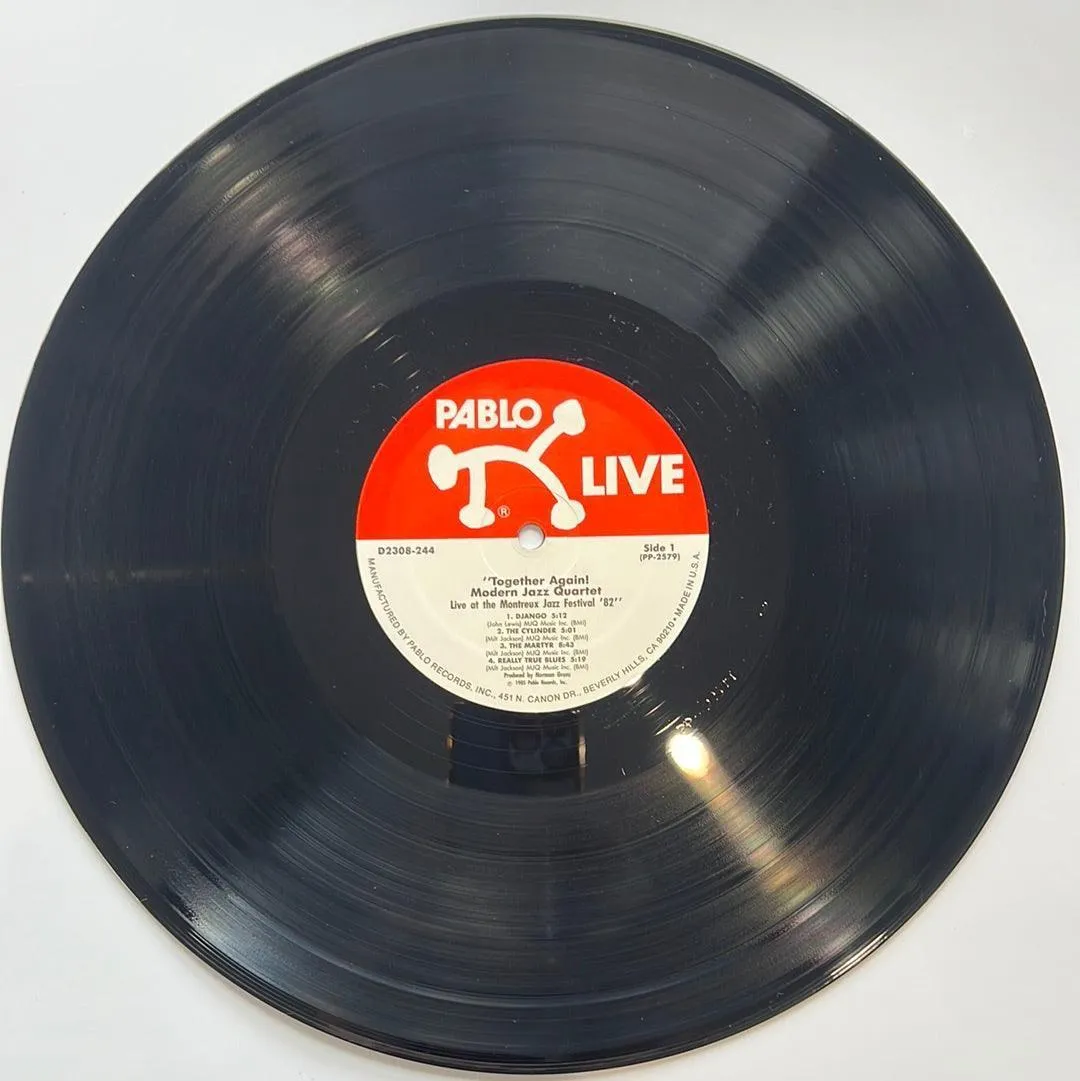 Modern Jazz Quartet: Together Again! Live At The Montreux Jazz Festival '82 [Preowned VINYL] M-/VG 