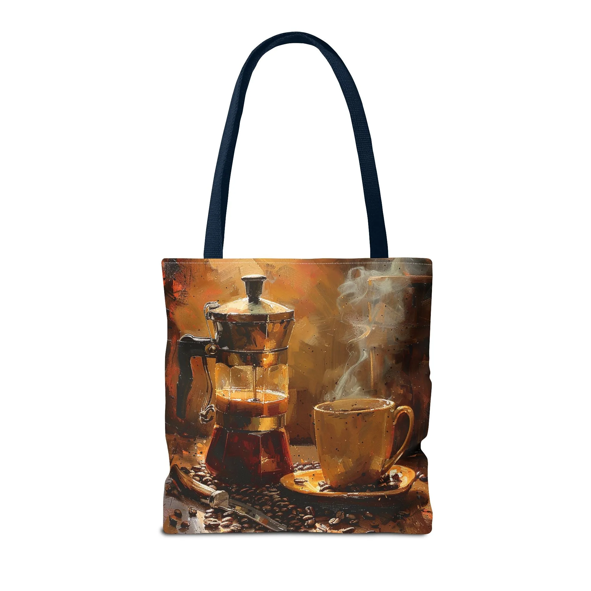 Morning Brew Magic Tote Bag - Savor the Moment with Every Carry! Available in 3 sizes.