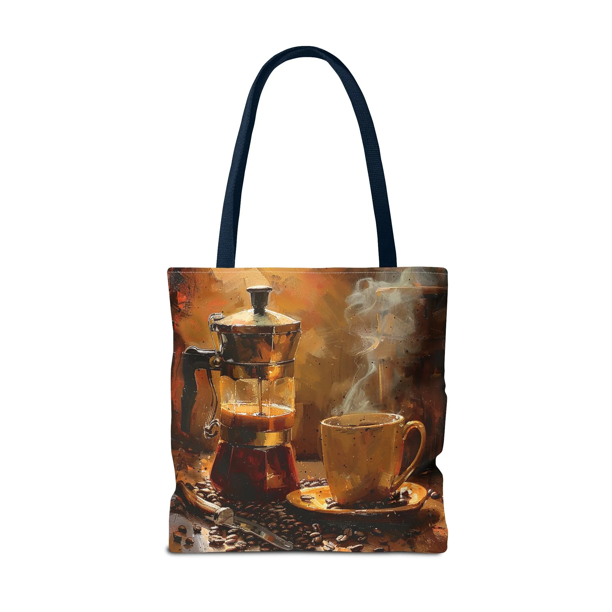 Morning Brew Magic Tote Bag - Savor the Moment with Every Carry! Available in 3 sizes.