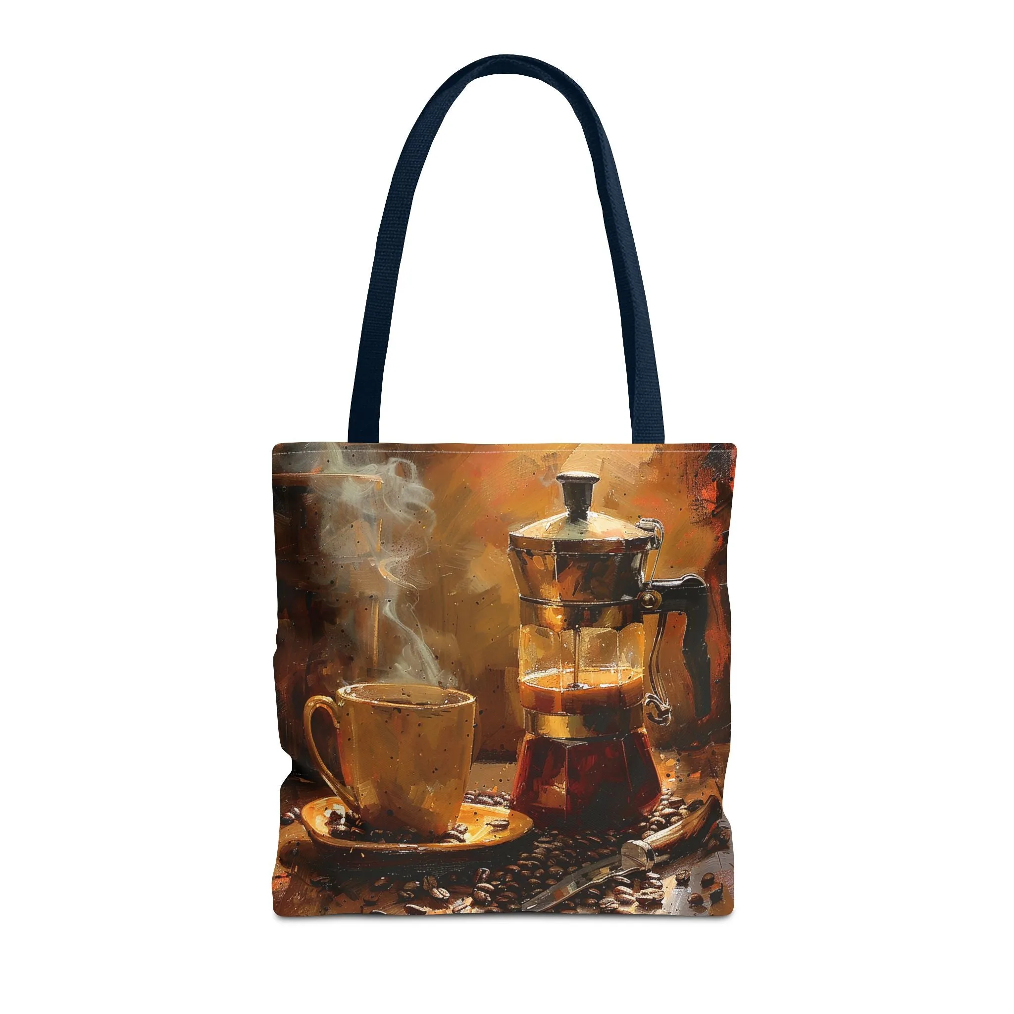 Morning Brew Magic Tote Bag - Savor the Moment with Every Carry! Available in 3 sizes.