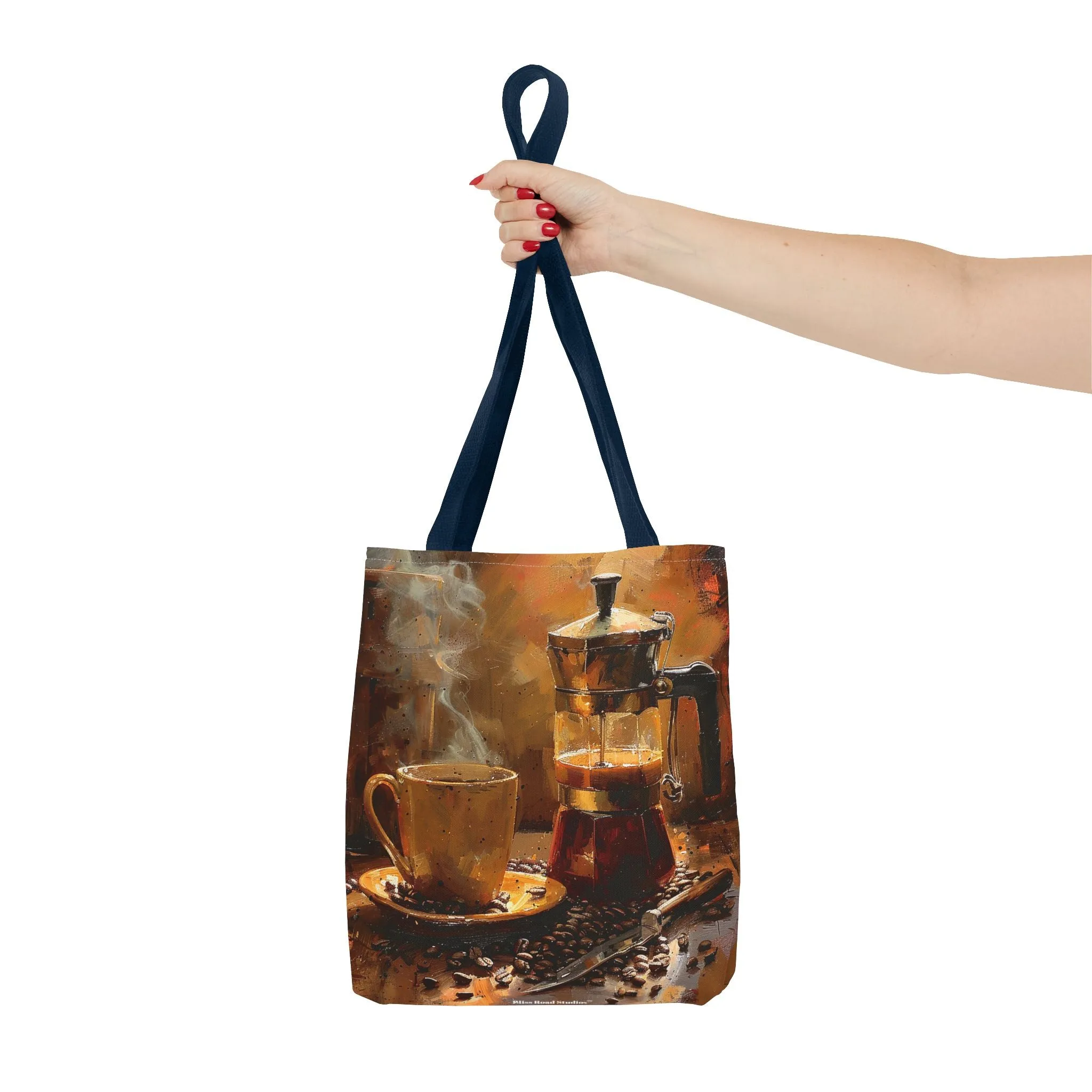 Morning Brew Magic Tote Bag - Savor the Moment with Every Carry! Available in 3 sizes.