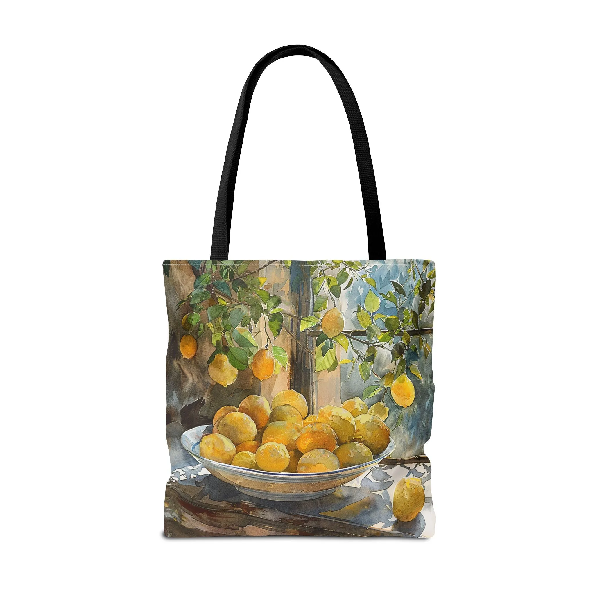 Morning Light on Lemons Tote Bag - Available in 3 sizes.