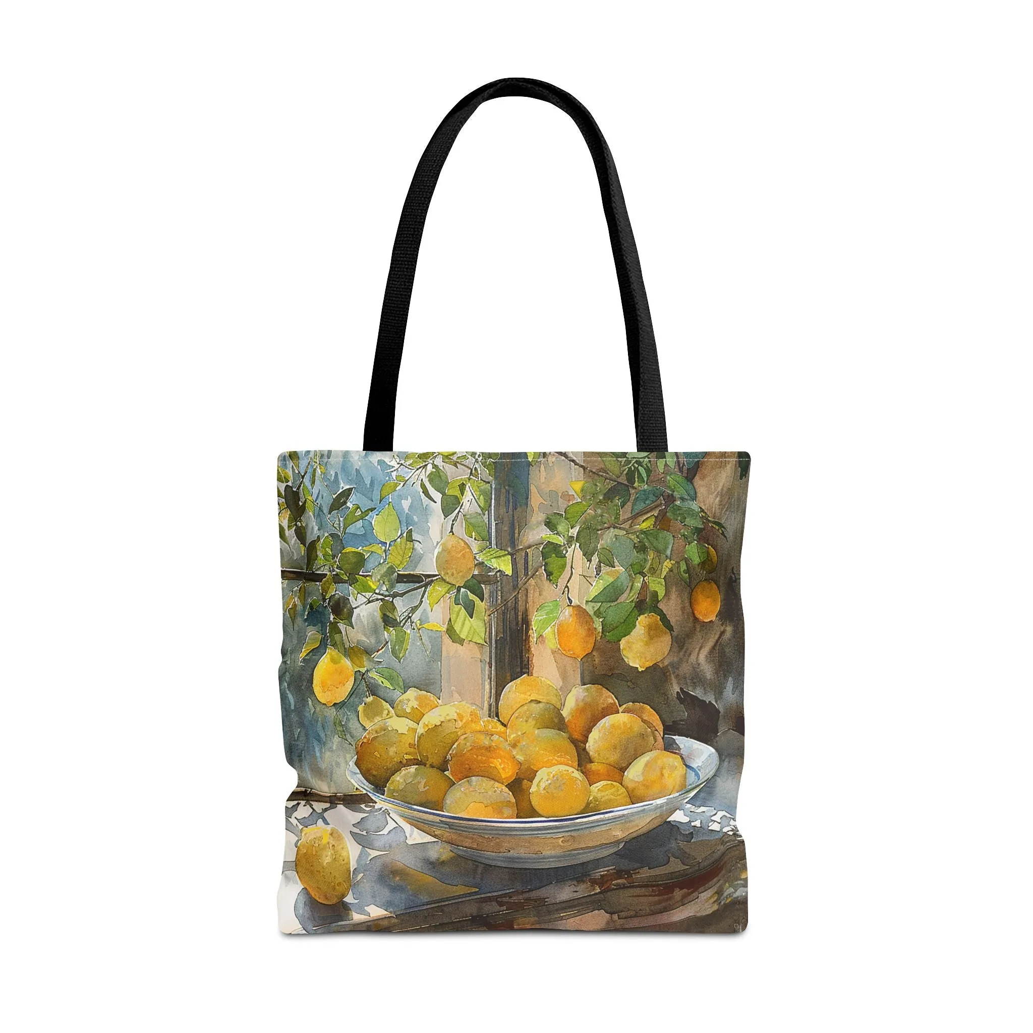 Morning Light on Lemons Tote Bag - Available in 3 sizes.