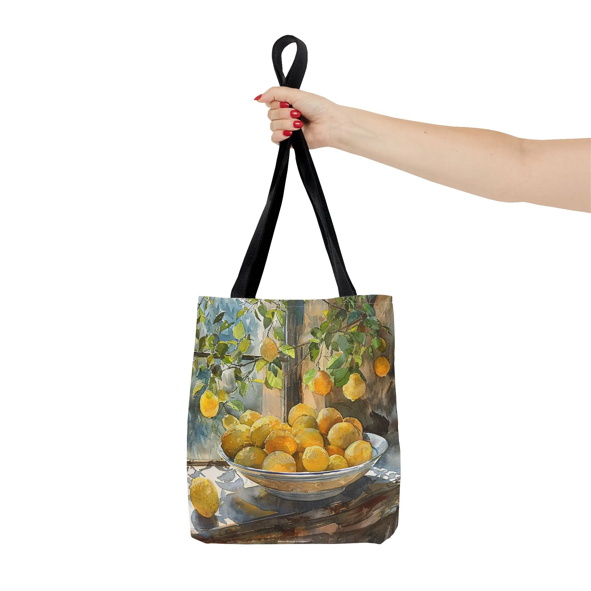 Morning Light on Lemons Tote Bag - Available in 3 sizes.