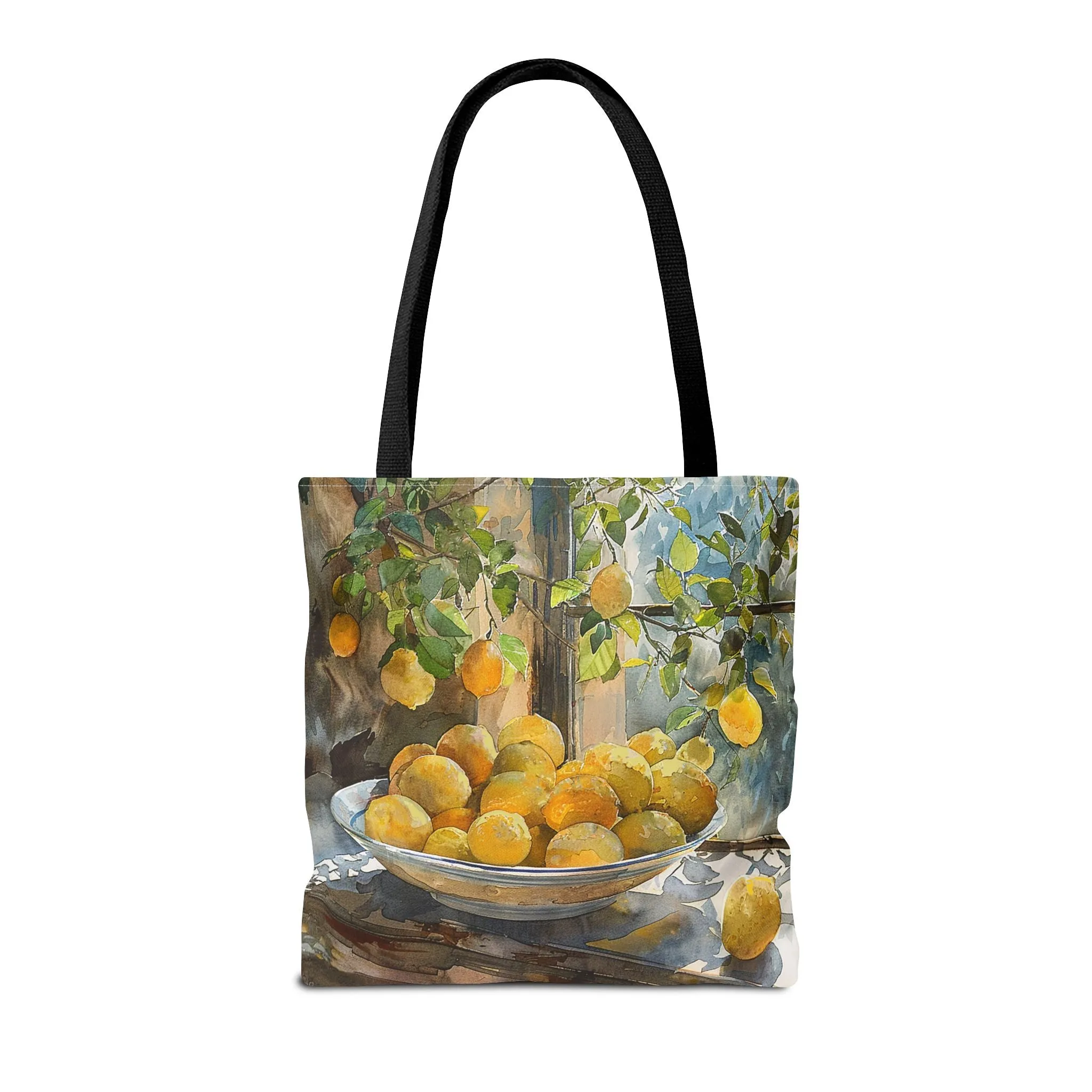 Morning Light on Lemons Tote Bag - Available in 3 sizes.
