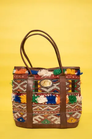 Moroccan Berber Tote Bags 16x12x6
