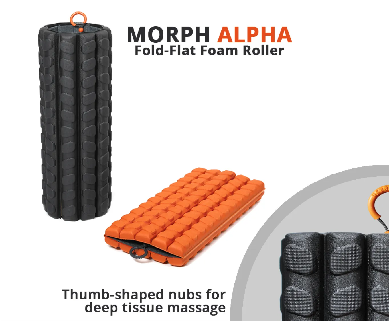 Morph Alpha Collapsible Foam Roller