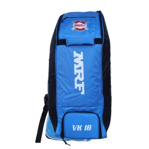 MRF VK 18 Shoulder Cricket Kit Bag Junior Colour-Royal Blue & Black