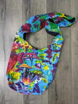 Mushroom Tie Dyed Shoulder Bag