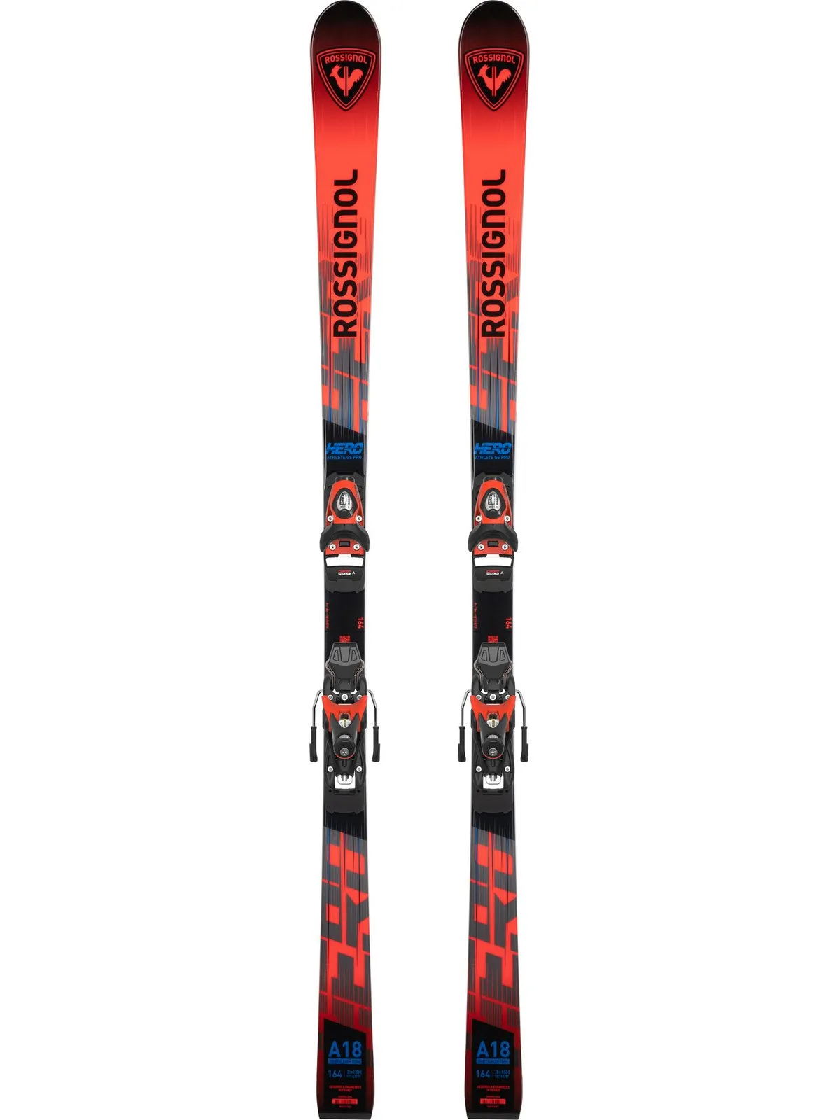 Narty ROSSIGNOL HERO GS PRO 126-171 R21   wiązania LOOK SPX 11