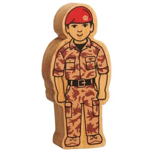 Natural brown army officer