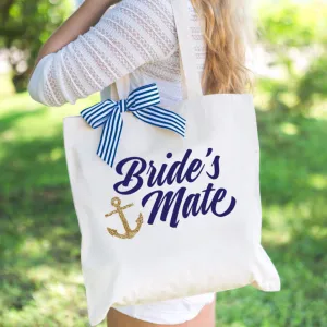 Nautical Bridesmaid Tote Bag