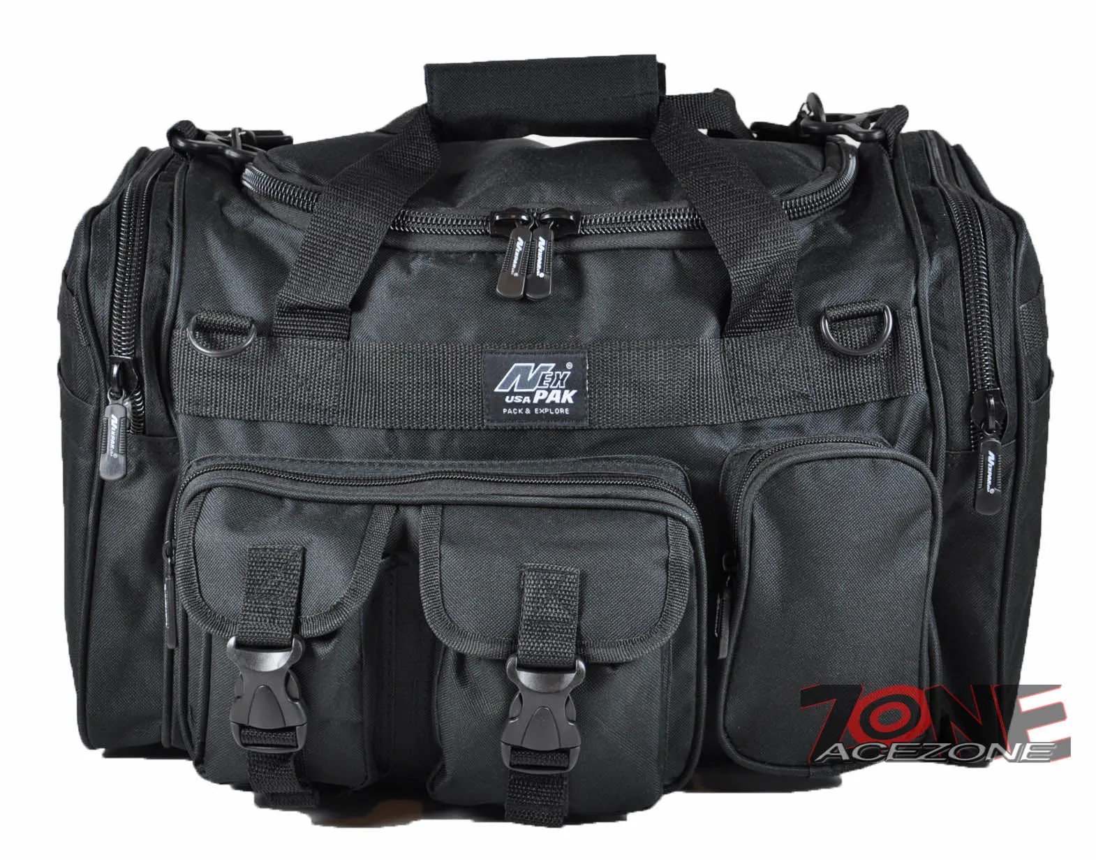 Nexpak USA 18" Duffel Bag Camping Hunting Outdoor Travel TF118 BLACK