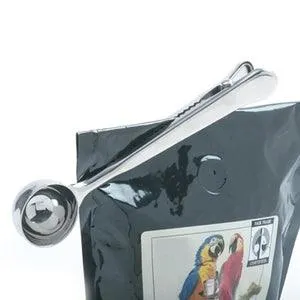 Norpro Stainless Steel Coffee Scoop With Bag Clip 5458
