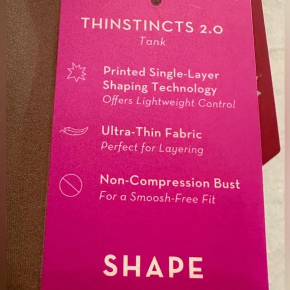 NWT - Spanx Thinstincts 2.0 Shaping Tank -         Size XL
