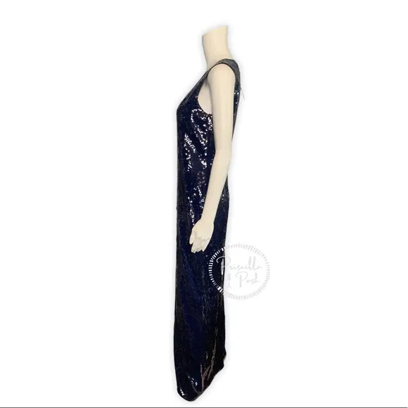 NWT Tory Burch Ophelia Color Block Sequin Dress