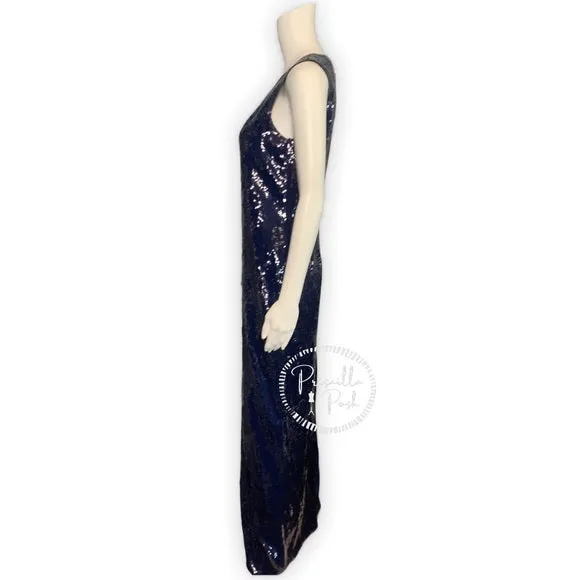 NWT Tory Burch Ophelia Color Block Sequin Dress