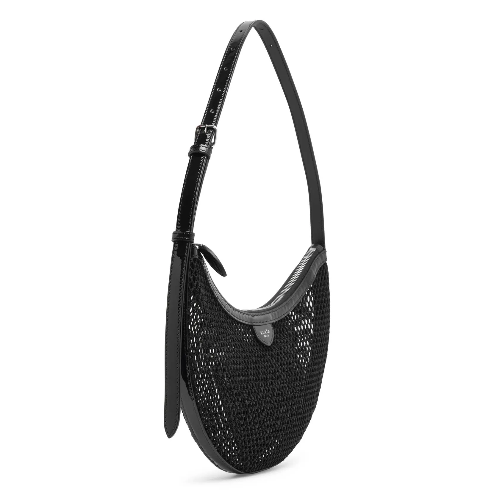 One piece black mesh bag