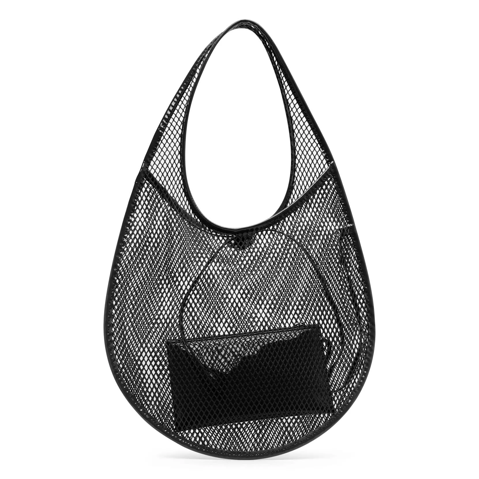 One piece medium black bag