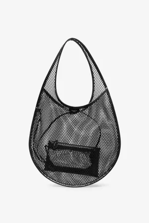 One piece medium black bag