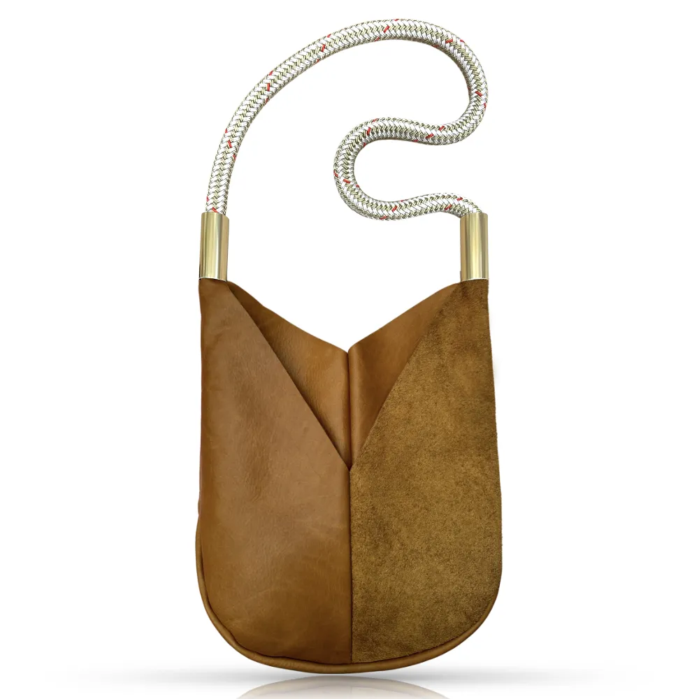 Original Wildwood Bag | Large Crossbody in Beach Nut Leather