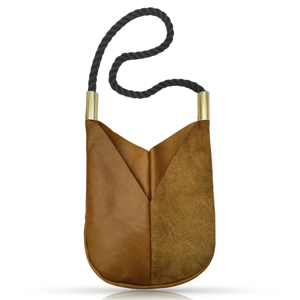 Original Wildwood Bag | Large Crossbody in Beach Nut Leather
