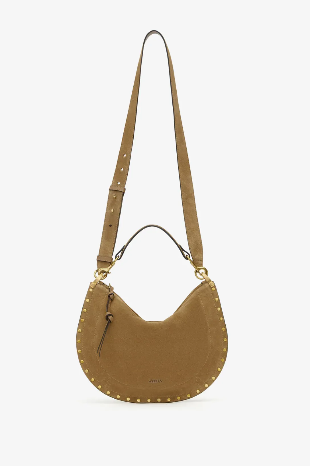 Oskan Soft Zip Handbag | Taupe