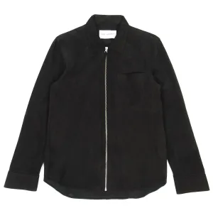 Our Legacy Black Suede Zip Jacket Size 46