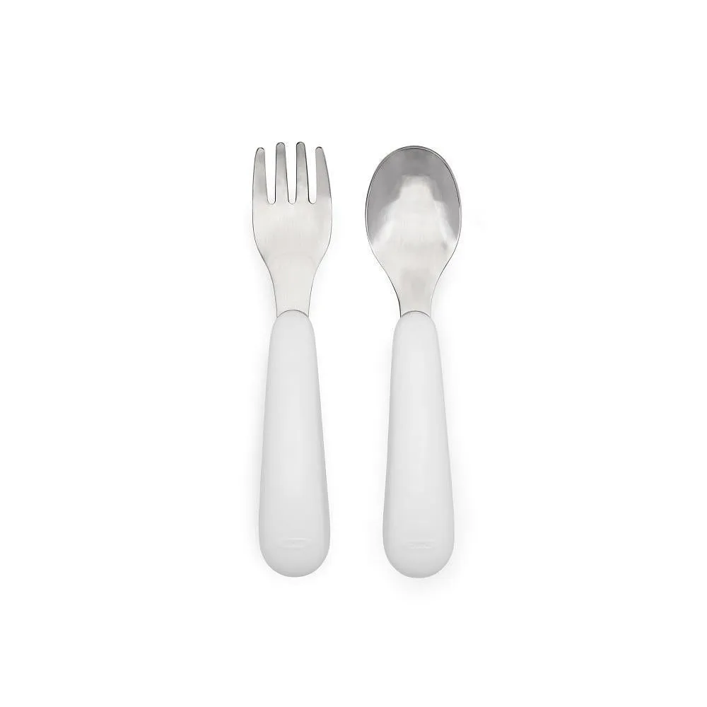 Oxo Tot On-the-Go Fork and Spoon Set (Tot Navy)
