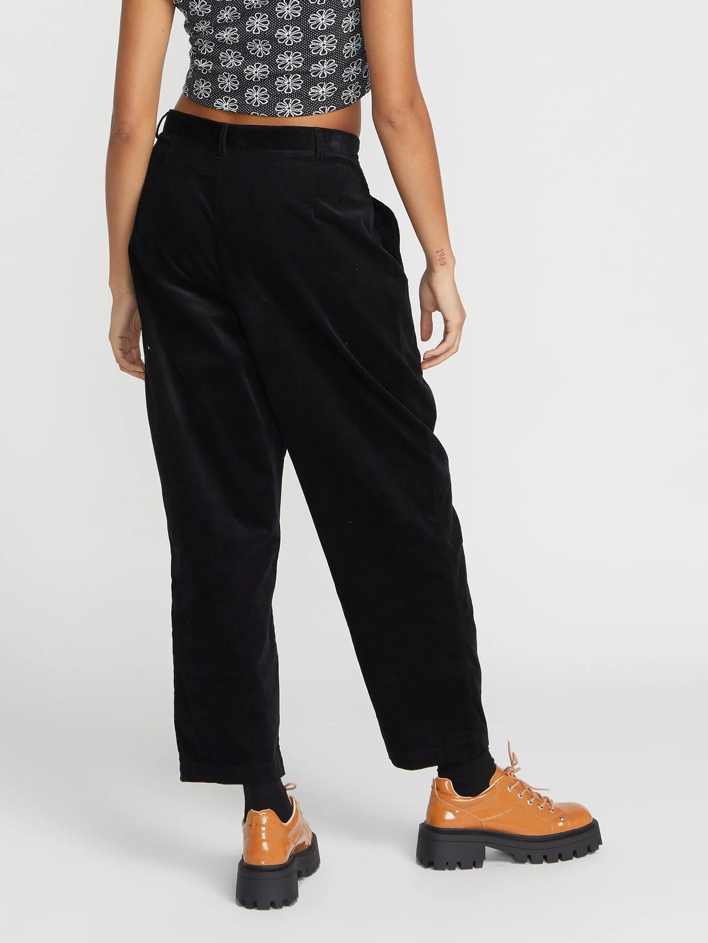 Pantalon Côtelé Histone - BLACK