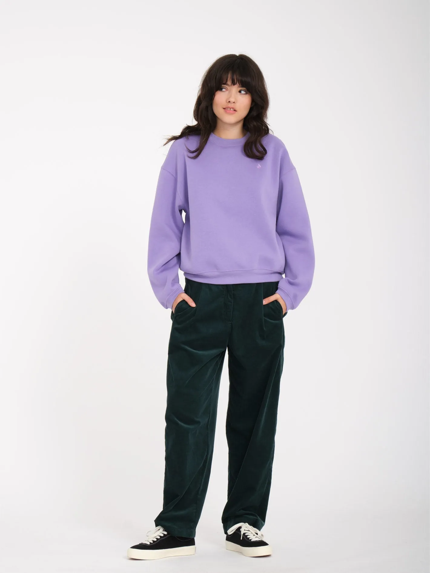 Pantalon Côtelé Histone - BLACK