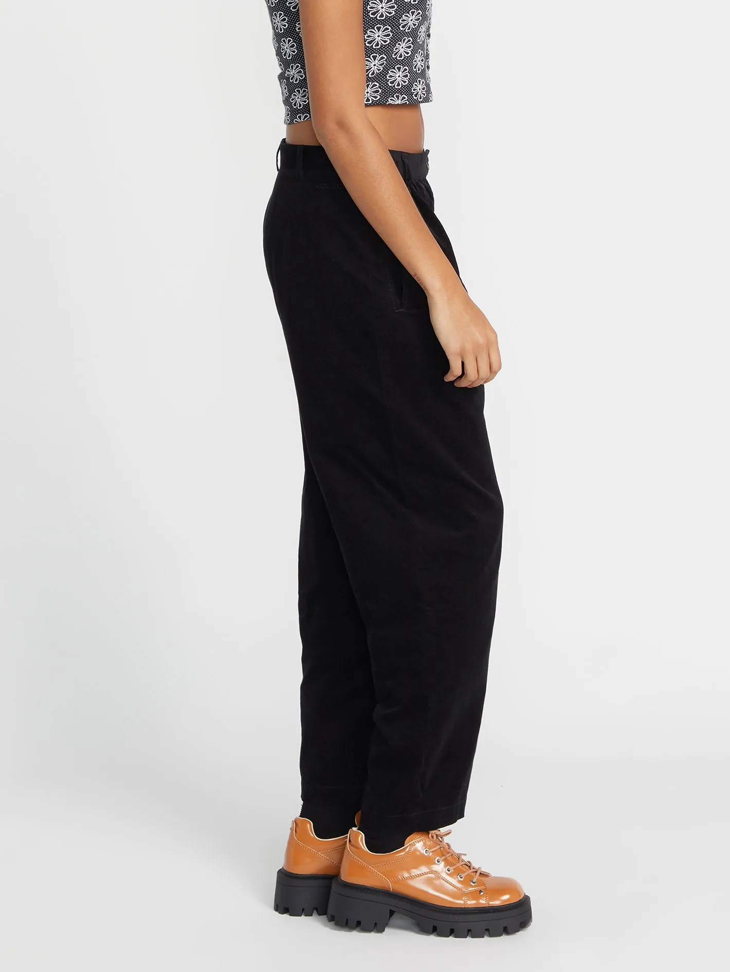 Pantalon Côtelé Histone - BLACK