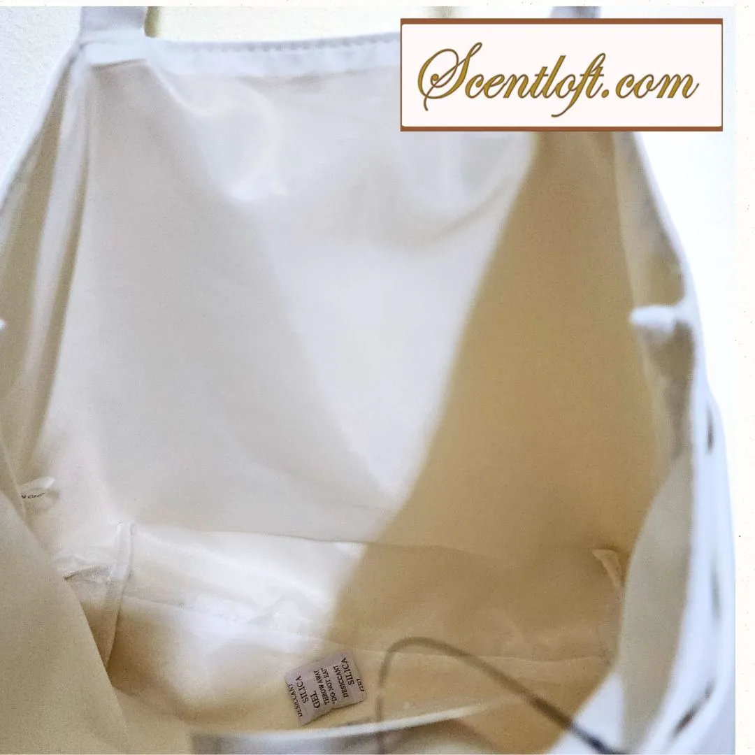 PARIS HILTON Large White Tote Bag
