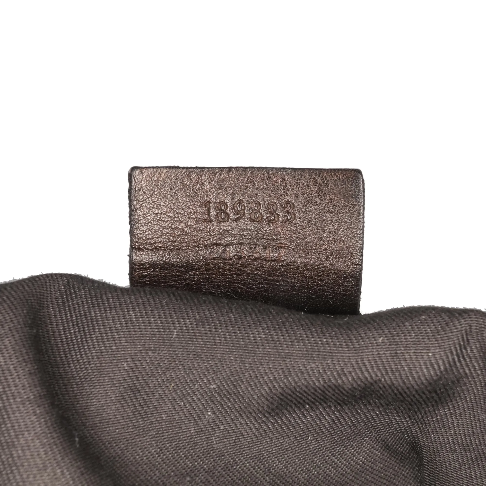 Patent Abbey D Ring Shoulder Bag
