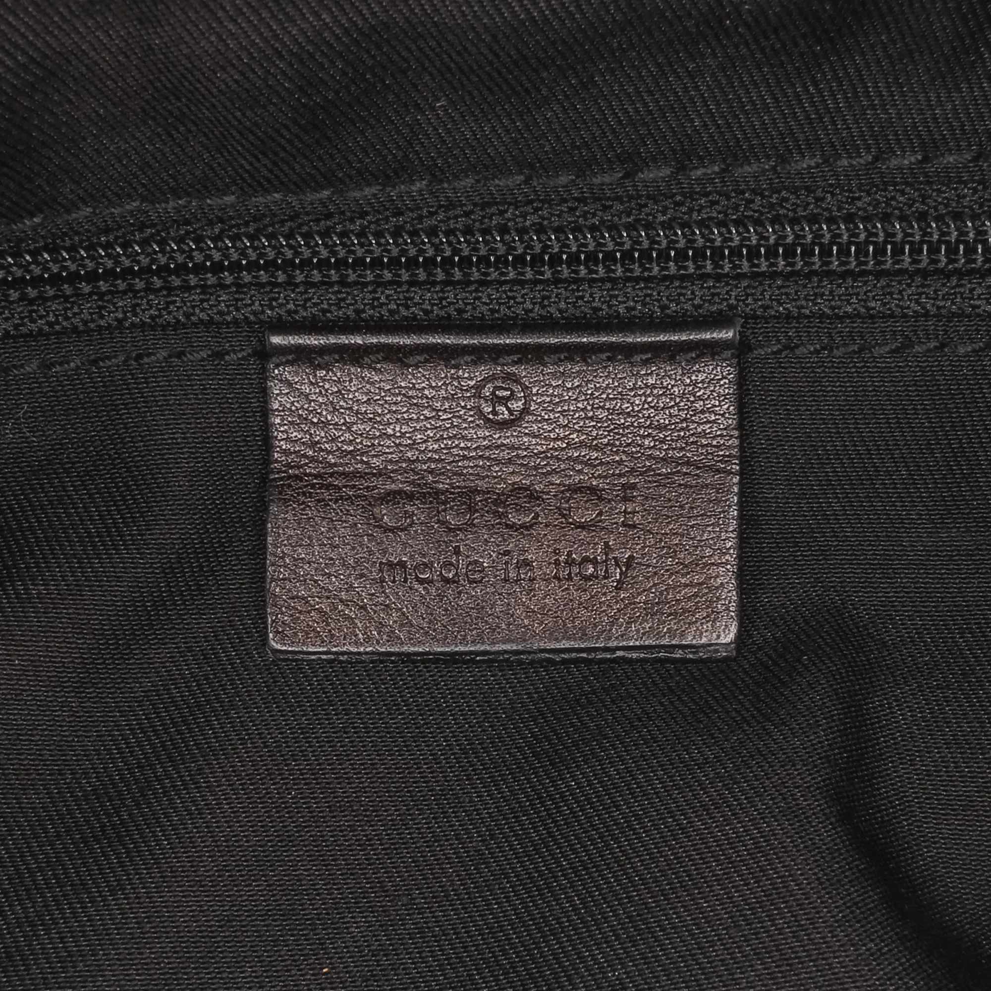 Patent Abbey D Ring Shoulder Bag