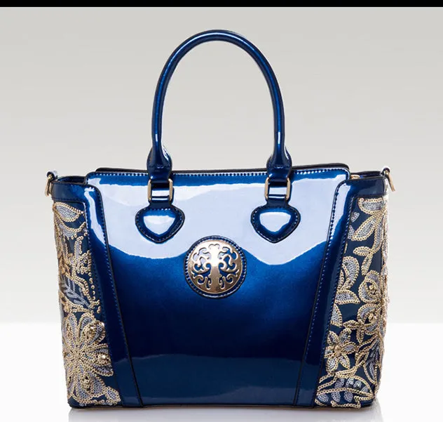 Patent Leather Bag Ladies Handbag
