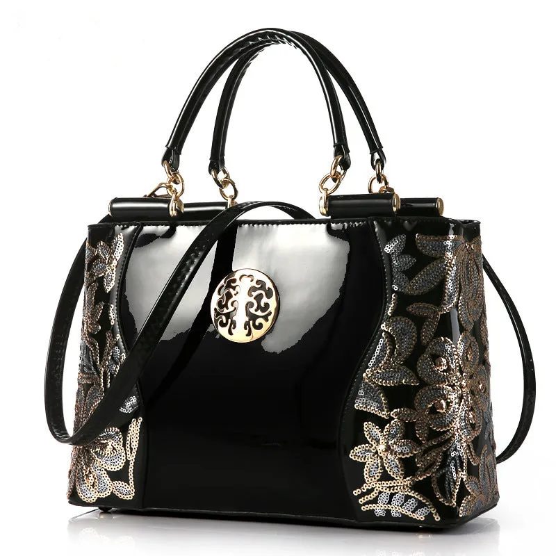 Patent Leather Bag Ladies Handbag