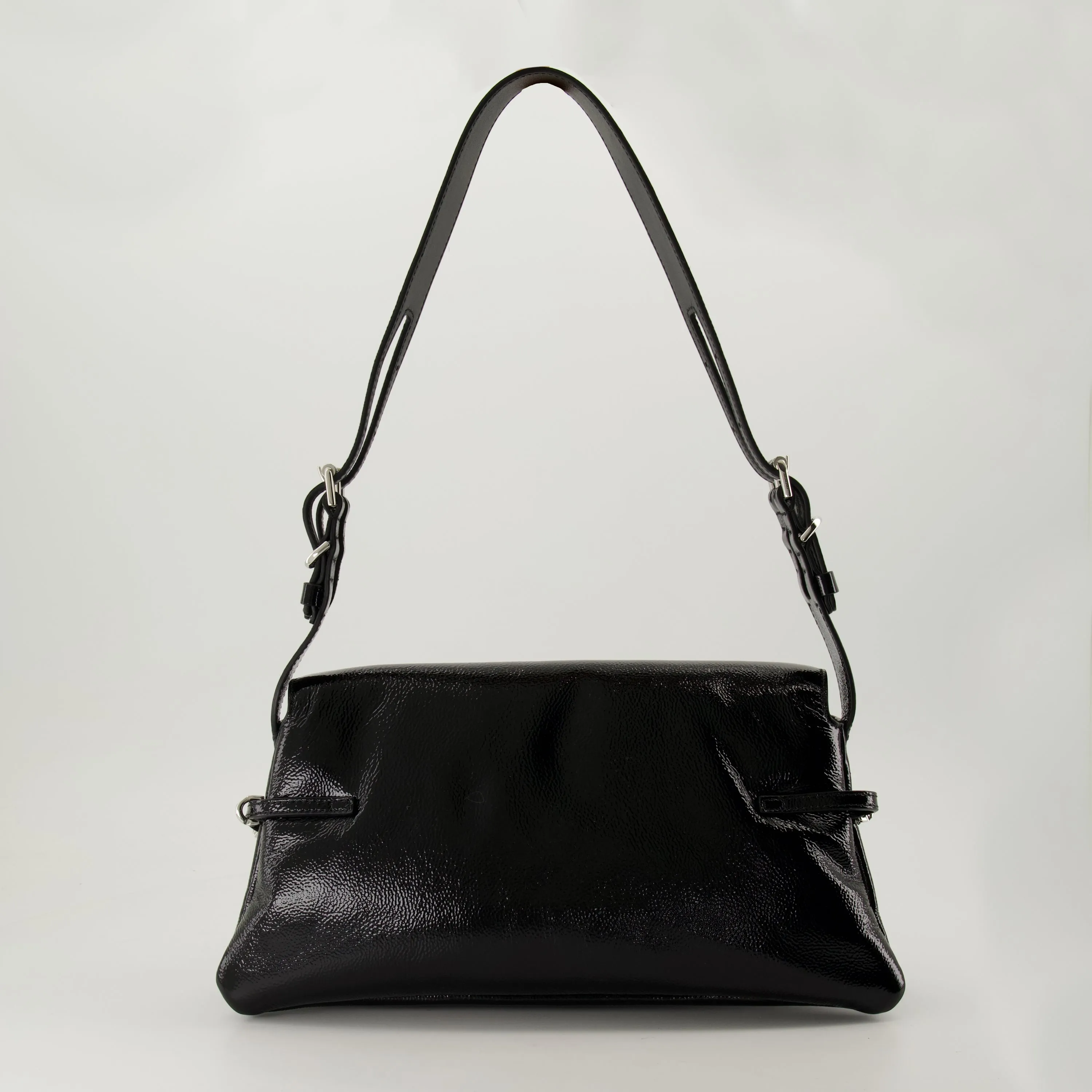 Patent Leather Shoulder Bag