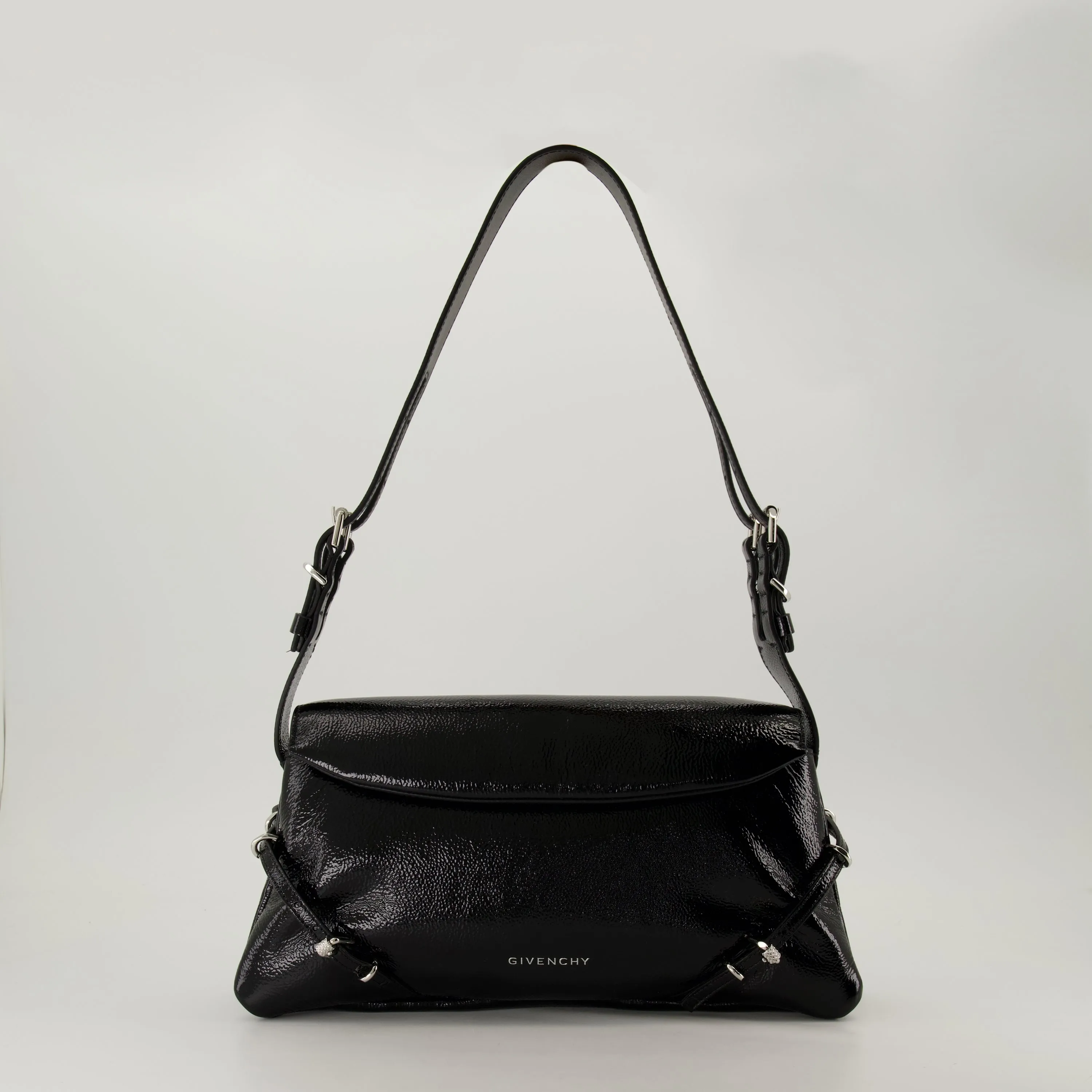 Patent Leather Shoulder Bag