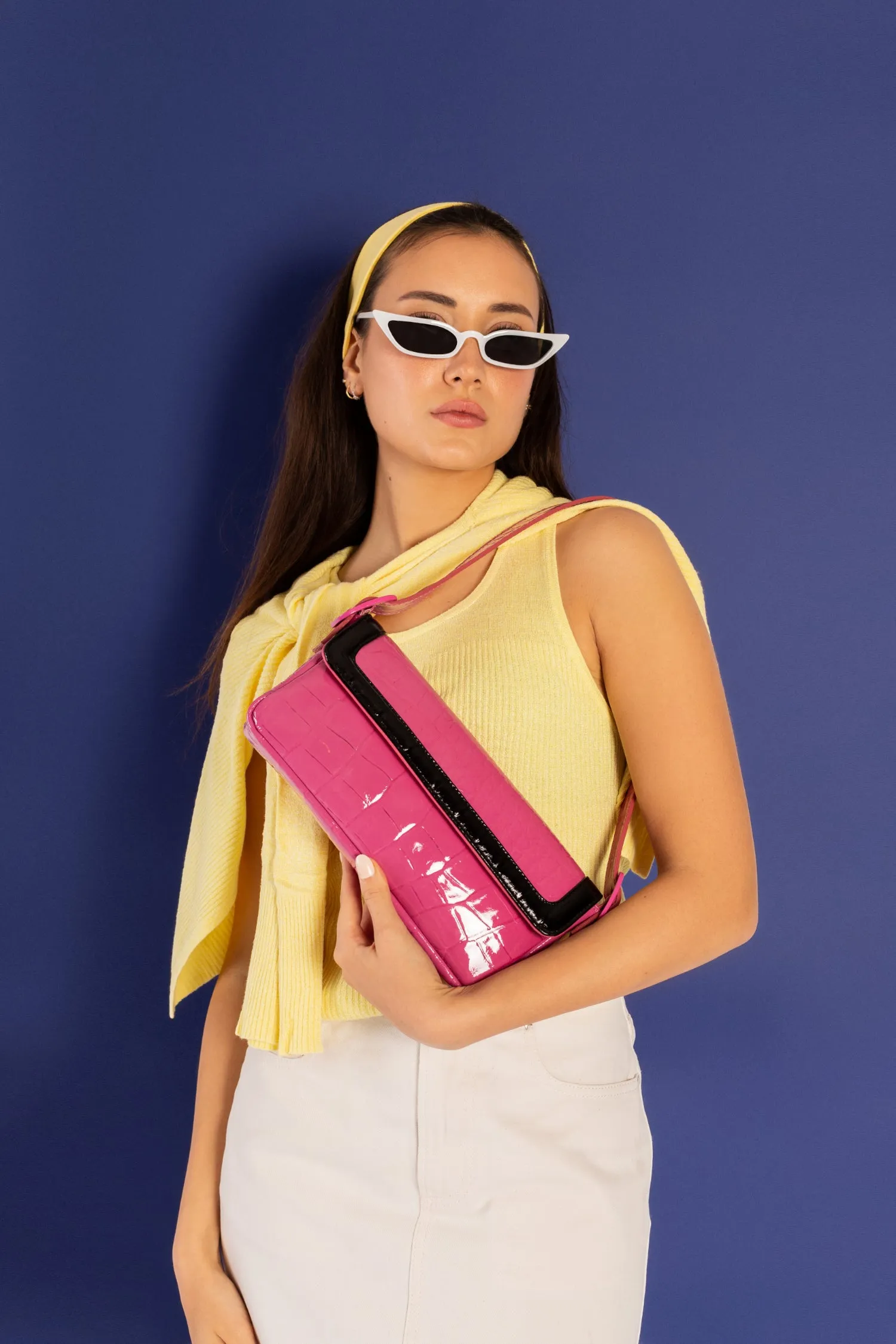 Patent Lori Shoulder Bag
