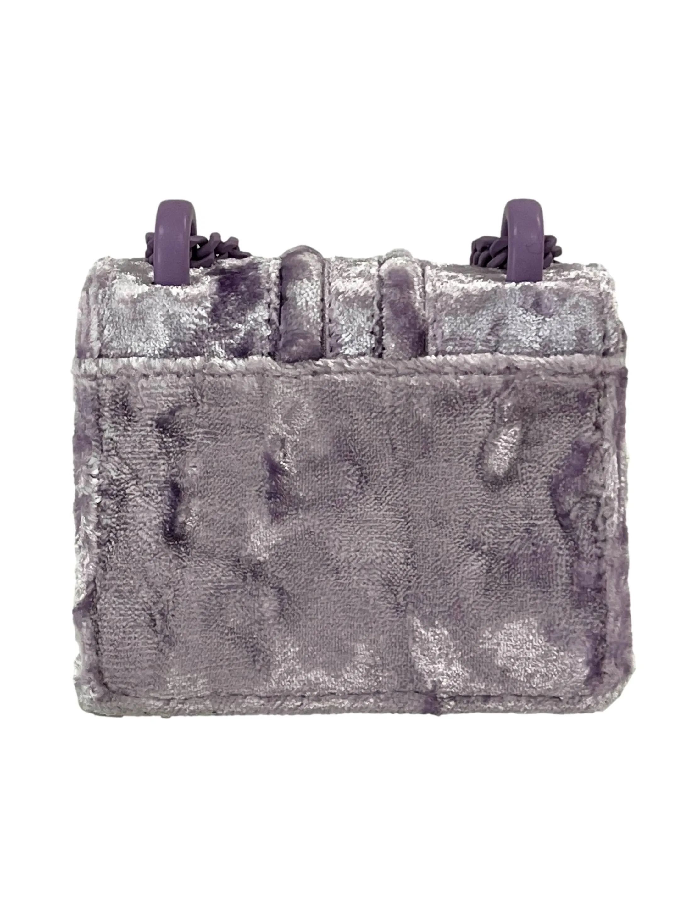 Periwinkle Purple 2-1 Ildri Velvet Mini Bag & Lipstick Case